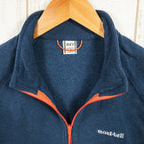 【Kid's 150 ネイビー系】 Montbell ( モンベル ) シャミース ジャケット ポリエステル ウェア トップス アウター ジャケット フリース z00051435 フリース アウター ジャケット トップス ウェア - 【公式】2ndGEAR（セカンドギア）Webショップ【登山用品・アウトドア用品専門 買取販売店】