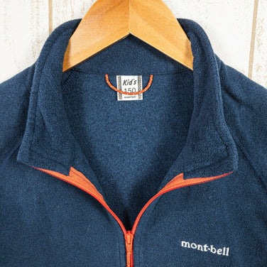 【Kid's 150 ネイビー系】 Montbell ( モンベル ) シャミース ジャケット ポリエステル ウェア トップス アウター ジャケット フリース z00051435 フリース アウター ジャケット トップス ウェア - 【公式】2ndGEAR（セカンドギア）Webショップ【登山用品・アウトドア用品専門 買取販売店】