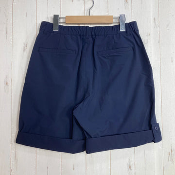 【Women's M ネイビー系】 Millet ( ミレー ) マウンテン ストレッチ ロールアップ ショーツ MOUNTAIN ST ROLLUP SHORT ナイロン ウェア ボトムス ショーツ ショートパンツ ソフトシェル z00060482  ソフトシェル シ - 0