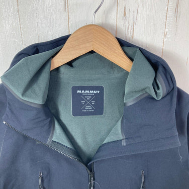 [Men's XS Black] Mammut Masao Softshell Jacket Nylon Wear Tops Outer Jacket Softshell z00058749 Softshell Outer Jacket Tops Wear