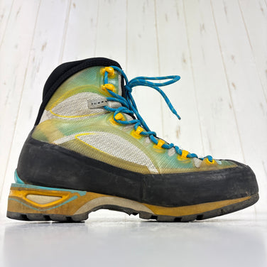 【Women's 23.7cm ブルー系】 La Sportiva ( ラ・スポルティバ ) トランゴ キューブ GTX ウーマン Trango Cube GTX Woman Malibu Blue / Yellow GORE-TEX セミワンタッチアイゼン対応 フットウェア