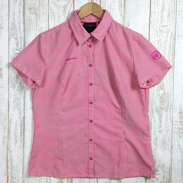 【Women's M ピンク系】 Mammut ( マムート ) アーダ シャツ Aada Shirt ショートスリーブ 1015-00021 Women's 化繊 ショートスリーブシャツ インナー シャツ トップス ウェア - 【公式】2ndGEAR（セカンドギア）Webショップ【登山用品・アウトドア用品専門 買取販売店】