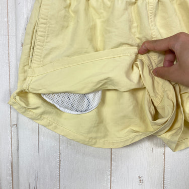 【Women's S イエロー系】 2018 Patagonia ( パタゴニア ) ベアリー バギーズ ショーツ 2 1/2インチ Women's Barely Baggies Shorts - 2 1/2 inches CSTY DWR｜パッカブル系軽量ショーツ ナ
