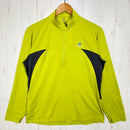 【Men's M グリーン系】 Finetrack ( ファイントラック ) ドラウト エア ジップネック Drought Air Zip Neck ポリエステル ウェア トップス インナー シャツ ロングスリーブシャツ 化繊 z00057914  化繊 ロングスリ-1