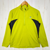【Men's M グリーン系】 Finetrack ( ファイントラック ) ドラウト エア ジップネック Drought Air Zip Neck ポリエステル ウェア トップス インナー シャツ ロングスリーブシャツ 化繊 z00057914  化繊 ロングスリ
