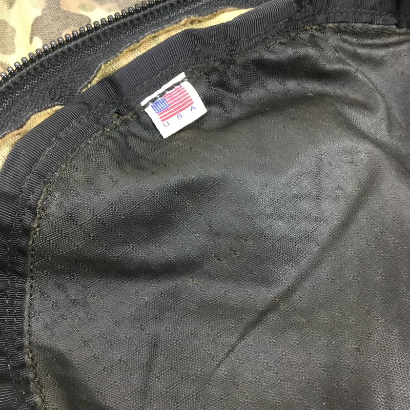 [OneSize 米色] Gregory 经典日用包 26L 瑞士迷彩 Cordura 尼龙美国制造旧标签银色标签很难获得瑞士迷彩日用包容量 [~29L] 包