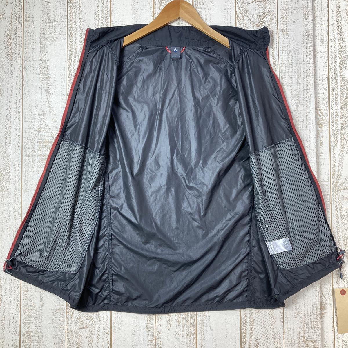 【男款M黑】Montbell Windblast Vest Windshell 风衣 1103266 亚洲男士 Windshell 背心上衣外穿