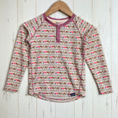 【Baby's 5T ベージュ系】 Patagonia ( パタゴニア ) キャプリーン ミッドウェイト ヘンリー Capilene Midweight Henley PHLS ポリエステル ウェア トップス インナー シャツ ロングスリーブTシャツ クルーネック 化繊