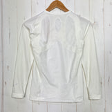 【Women's M アイボリー系】 Cw-X ( シーダブリューエックス ) 柔流トップ メッシュ JYURYU TOP Mesh IV / Ivory 肩甲骨サポート 吸汗速乾 UVカット 抗菌防臭 ポリエステル ウェア トップス インナー シャツ ロングスリーブTシ