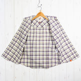 【Women's M パープル系】 Foxfire ( フォックスファイヤー ) SCプレイドシャツ ポリエステル ウェア トップス インナー シャツ ロングスリーブシャツ コットン z00052636 コットン ロングスリーブシャツ インナー シャツ トップス ウェ - 【公式】2ndGEAR（セカンドギア）Webショップ【登山用品・アウトドア用品専門 買取販売店】