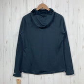 【Women's S ブラック系】 Mountain Hardwear ( マウンテンハードウェア ) エアメッシュ フーディ AirMesh Long Sleeve Hoody Octa リバーシブル ポリエステル ウェア トップス アウター ジャケット フリース T
