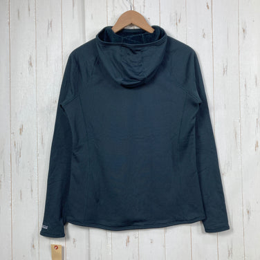 【Women's S ブラック系】 Mountain Hardwear ( マウンテンハードウェア ) エアメッシュ フーディ AirMesh Long Sleeve Hoody Octa リバーシブル ポリエステル ウェア トップス アウター ジャケット フリース T