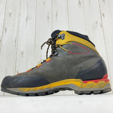 [Men's 27.3cm Yellow] La Sportiva Trango Tech Leather GTX Leather Footwear Alpine Boots z00057855 Alpine Boots Footwear
