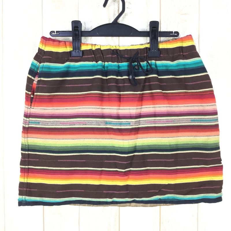 【Women's M ベージュ系】 Wildthings ( ワイルドシングス ) リバーシブル プリマロフト セラペ スカート Reversible Primaloft Serape Skirt パーテックス 10FWWT27 Women's  スカート ボトムス ウ