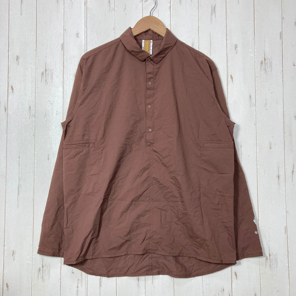 【Unisex L ブラウン系】 Atelier Blue Bottle ( アトリエブルーボトル ) ハイカーズヤッケ Hiker's JACKE PERTEX EQUILIBRIUM ナイロン ウェア トップス アウター ジャケット ウィンドシェル Pertex