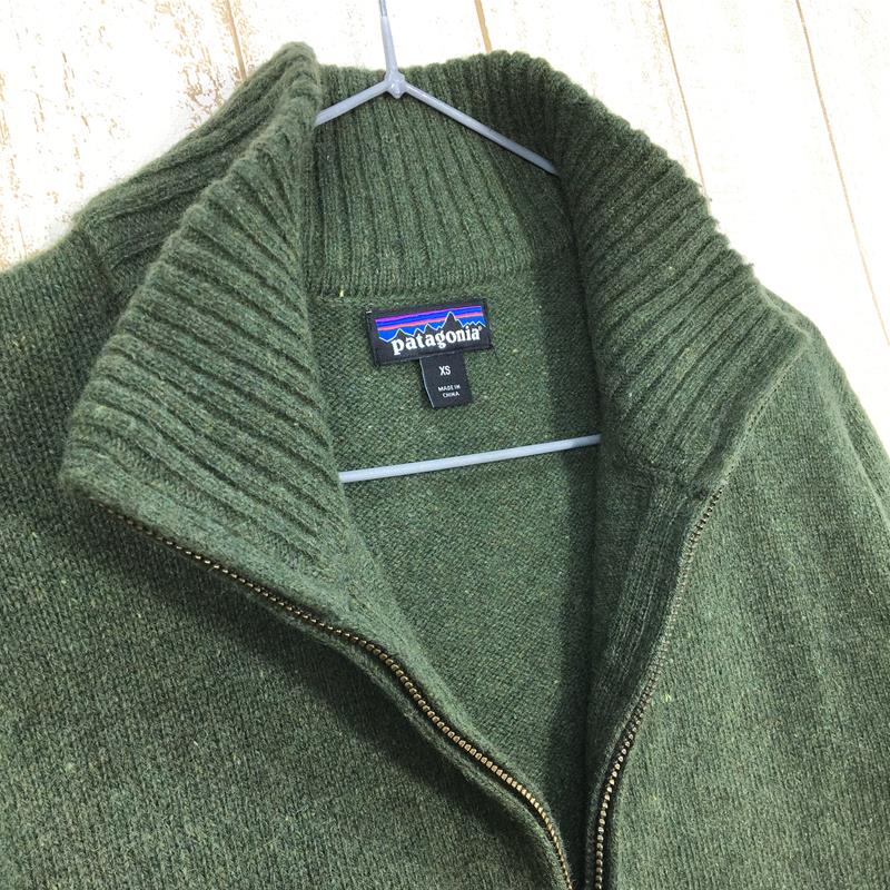 【Men's XS グリーン系】 Patagonia ( パタゴニア ) マーロウウール 1/4ジップ セーター Merlow Wool 1/4-Zip Sweater 生産終了モデル 入手困難 50355 International Men's  ウール ロングスリ