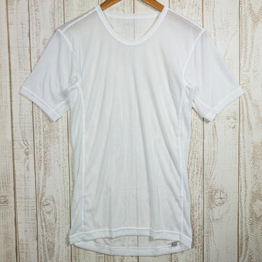 【Men's L ホワイト系】 Finetrack ( ファイントラック ) スキンメッシュティー ポリエステル ウェア トップス インナー シャツ ショートスリーブTシャツ クルーネック 化繊 z00051689 化繊 ショートスリーブTシャツ クルーネック イ - 【公式】2ndGEAR（セカンドギア）Webショップ【登山用品・アウトドア用品専門 買取販売店】