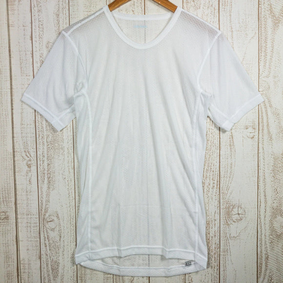 【Men's L ホワイト系】 Finetrack ( ファイントラック ) スキンメッシュティー ポリエステル ウェア トップス インナー シャツ ショートスリーブTシャツ クルーネック 化繊 z00051689 化繊 ショートスリーブTシャツ クルーネック イ - 【公式】2ndGEAR（セカンドギア）Webショップ【登山用品・アウトドア用品専門 買取販売店】