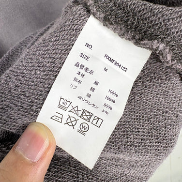 【Men's M チャコール系】 Rokx ( ロックス ) コットンウッド スウェット プルオーバー パーカー Cottonwood Sweat PO Parka RXMF204122 CHARCOAL z00056142 CHARCOAL コットン フーディ イン