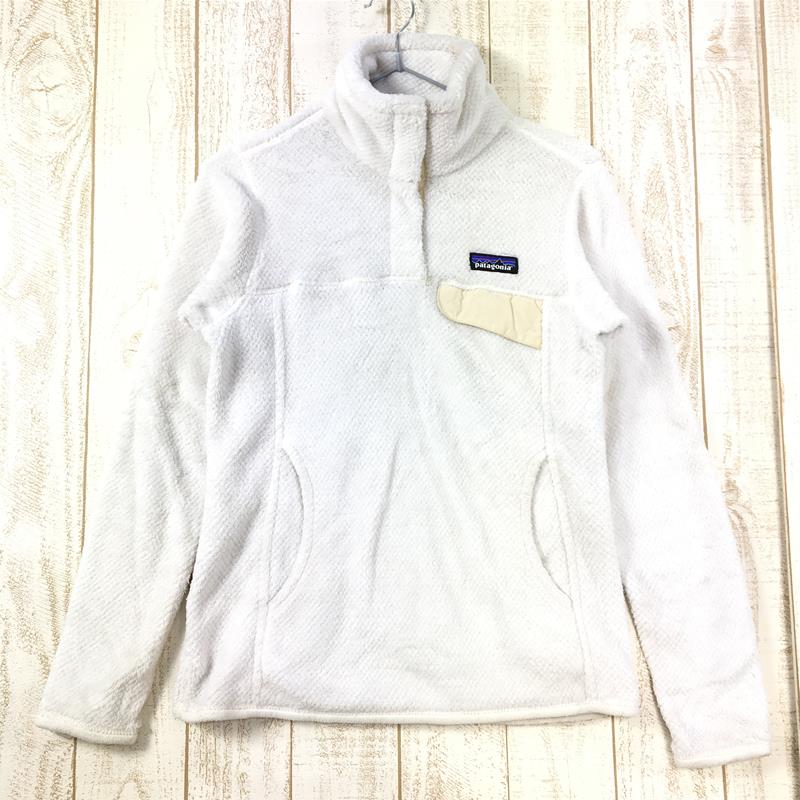 [Women's XS Ivory] Patagonia Re-Tool Snap T Pullover 25442 International Women's RWX Fleece Outer Jacket Tops Wet