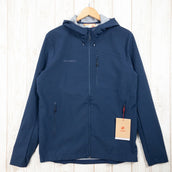 【Men's M ネイビー系】 Mammut ( マムート ) コーポレート ソフトシェル フーデッド ジャケット Corporate SO Hooded Jacket ナイロン 1011-02070 Men's マリーン | Marine ソフトシェル アウター - 【公式】2ndGEAR（セカンドギア）Webショップ【登山用品・アウトドア用品専門 買取販売店】