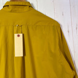 Yamatomichi UL 男女通用 L 码黄色衬衫，芥末黄，涤纶，长袖，合成纤维，上衣，内衣，z00054488