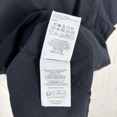 【Men's M ブラック系】 Arcteryx ( アークテリクス ) クラッグ エスエル コットン ショート スリーブ ティー Kragg SL Cotton SS コットン ウェア トップス インナー シャツ ショートスリーブTシャツ クルーネック コットン