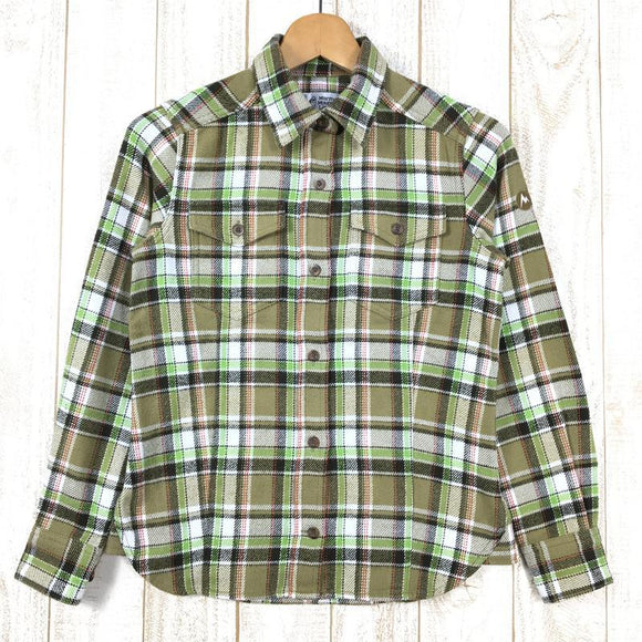 【Women's S グリーン系】 Marmot ( マーモット ) ロッド ロングスリーブ シャツ Rod L/S Shirt フランネルシャツ ネルシャツ 速乾 MJS-F2568W Asian Women's コットン ロングスリーブシャツ インナー シャツ ト - 【公式】2ndGEAR（セカンドギア）Webショップ【登山用品・アウトドア用品専門 買取販売店】