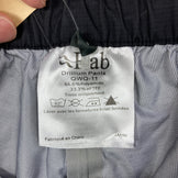 【Men's S ブラック系】 Rab ( ラブ ) ドリリウム パンツ Drillium Pants eVent 3レイヤー ナイロン ウェア ボトムス ロングパンツ レインシェル eVent ( イーベント ) z00061265  レインシェル ロングパンツ