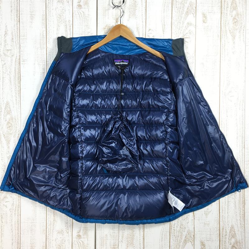 【Men's S ブルー系】 Patagonia ( パタゴニア ) フィッツロイ ダウン ジャケット Fitz Roy Down Jacket 800Fp 84585 International Men's UWTB Underwater Blue ダウンインサ