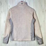 Montbell ClimAir 女款中号粉色夹克。涤纶抓绒外套 (z00053548)。