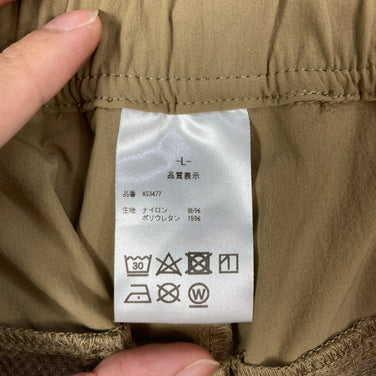【Unisex L ベージュ系】 Atelier Blue Bottle ( アトリエブルーボトル ) ハイカーズ パンツ Hiker's PANTS 4WAYストレッチ ナイロン ウェア ボトムス ロングパンツ ソフトシェル z00060951  ソフトシェル ロン