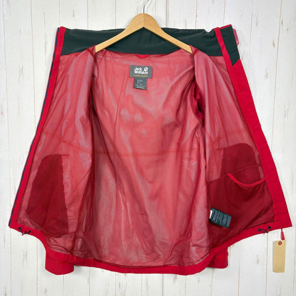 【Men's M レッド系】 Jackwolfskin ( ジャックウルフスキン ) エバンデール ジャケット Evandale Jacket ポリエステル ウェア トップス アウター ジャケット レインシェル z00057465  レインシェル アウター ジャケ