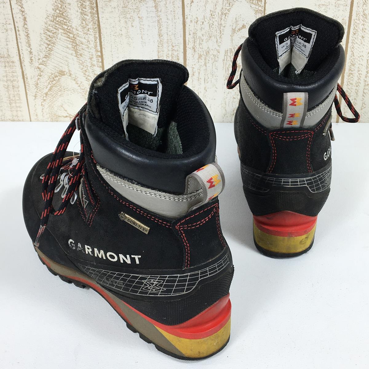 【男女通用 23.5cm 黑色】Garmont Pinnacle Gtx 登山靴 441197 男女通用高山靴鞋类