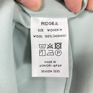 【Women's M グリーン系】 Ridge Mountain Gear ( リッジマウンテンギア ) メリノ ベーシック ロングスリーブ シャツ Merino Basic Long Sleeve Shirt Sage Fog z00058942 Sage Fog ウ