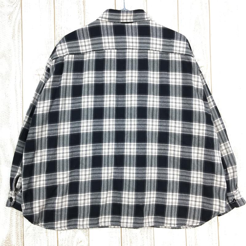 [Women's S Black] The North Face x Nanamica Purple Label Twill Check Shirt NT3958N Asian Women's Synthetic Long Sleeve Shirt Innerwear