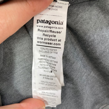 【Men's M グレー系】 2023 Patagonia ( パタゴニア ) キャプリーン クール トレイル シャツ Capilene Cool Trail Shirt FGE ポリエステル ウェア トップス インナー シャツ ショートスリーブTシャツ クルーネ