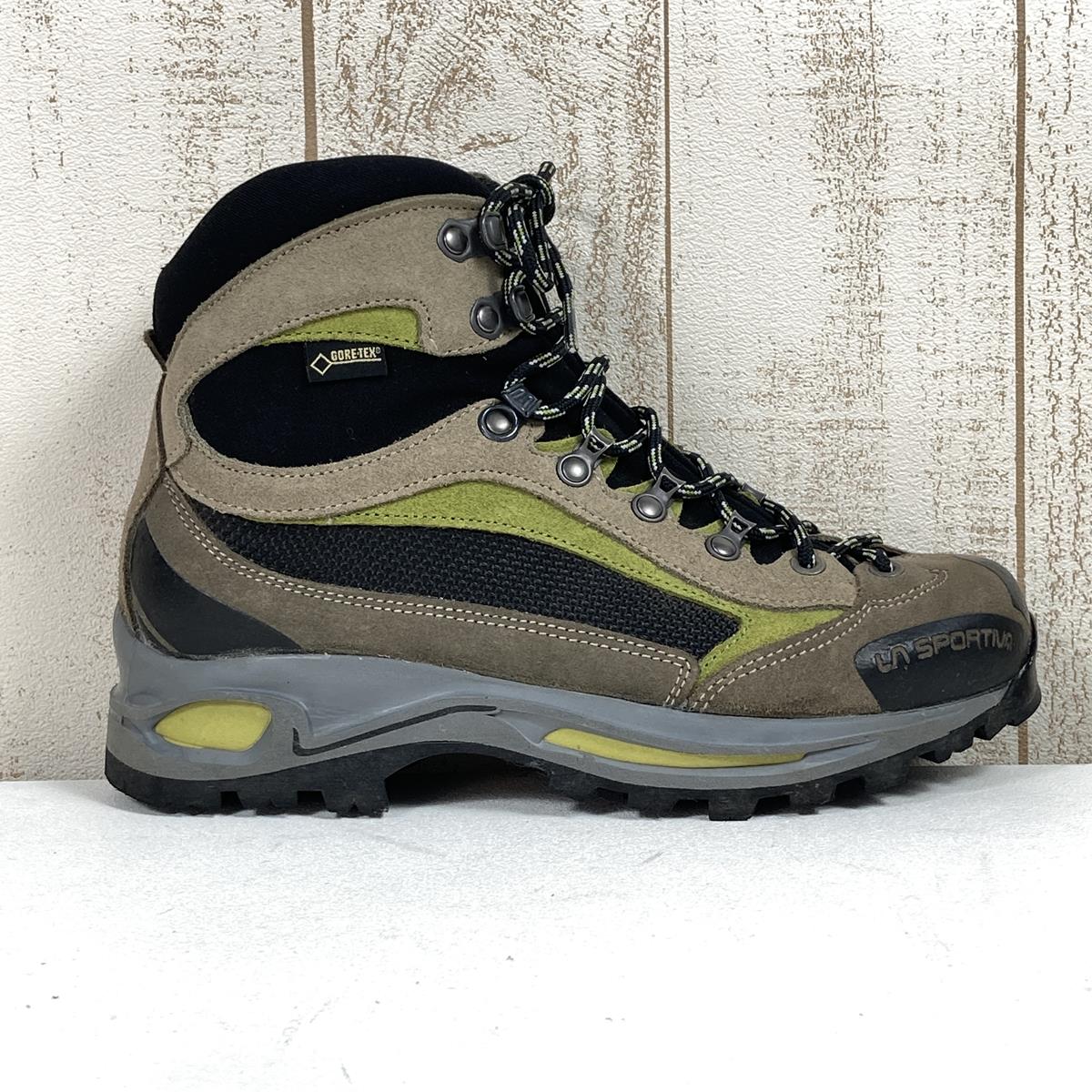 【Unisex 23.7cm ベージュ系】 La Sportiva ( ラ・スポルティバ ) デルタ ゴアテックス Delta Gtx トレッキング シューズ 登山靴 ハイカット 高機能インソール（SuperFeet）付 12G Unisex  トレッキングブーツ フットウェア