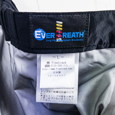 【Men's L ブラック系】 Finetrack ( ファイントラック ) エバーブレスフォトン パンツ ナイロン ウェア ボトムス ロングパンツ レインシェル z00052792  レインシェル ロングパンツ ボトムス ウェア