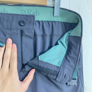 【Men's M グレー系】 Rab ( ラブ ) アグデン パンツ Agden Pants QFW-26 ANT z00058346 ANT ソフトシェル ロングパンツ ボトムス ウェア