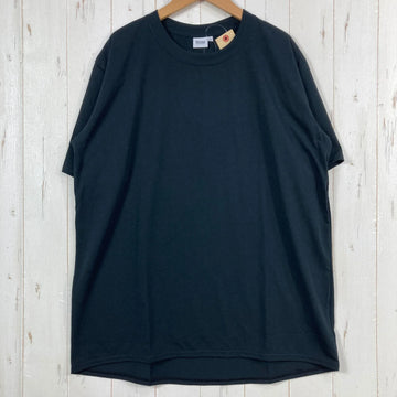 【Unisex XL ブラック系】 Bring ( ブリング ) ドライコットニー ベーシック ティーシャツ DryCottony Basic T‑shirt ポリエステル ウェア トップス インナー シャツ ショートスリーブTシャツ クルーネック 化繊 z000547