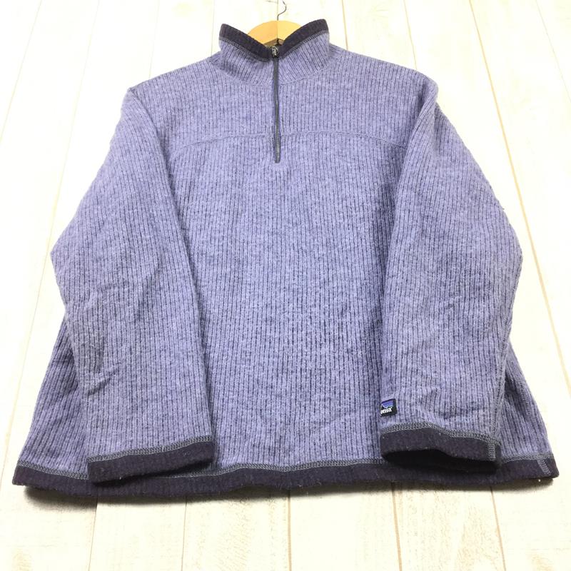 [Women's L Purple] Patagonia Pyrenees 1/4-Zip Knit Fleece Sweater Jacket 51365 International Women's Fleece Outer Jacket