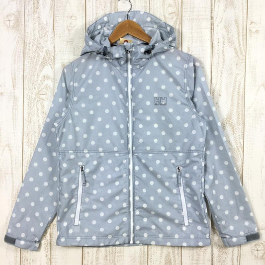 【女款 L 灰】Helly Hansen Bergen 夹克 Windshell 连帽衫 HOE11623 亚洲女式 Windshell 外套夹克上衣