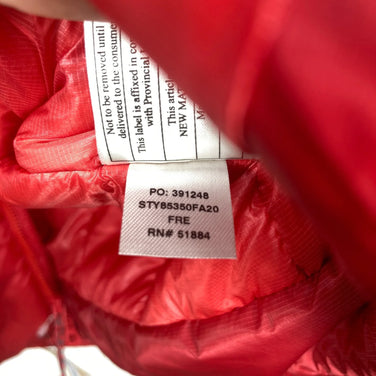 [Men's XS Red] 2020 Patagonia DAS Parka FRE Synthetic Down Wear Tops Outer Jacket Synthetic Insulation Primaloft Gold Insulation Eco z00058747