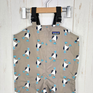【Boy's 4T ベージュ系】 Patagonia ( パタゴニア ) トレントシェル 3L レイン ビブ Torrentshell 3L Rain Bibs BPTA ナイロン ウェア ボトムス ロングパンツ レインシェル z00055685 BPTA レインシェ