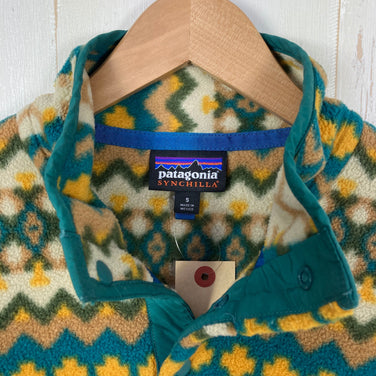 【Men's S ベージュ系】 2015 Patagonia ( パタゴニア ) シンチラ スナップT プルオーバー Synchilla Snap-T Pullover CIAG / Cliff Arbor Green 希少カラー 入手困難 ポリエステル ウェア ト