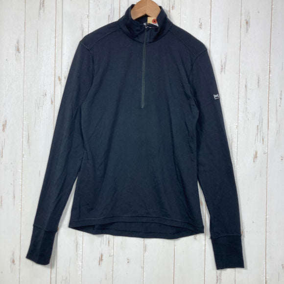 【Women's S ブラック系】 Supernatural | Sn ( スーパーナチュラル ) ツンドラ 175 ジップ 1/4 Tundra 175 Zip 1/4 メリノウール混 1/4ジップ メリノウール ウェア トップス インナー シャツ ロングスリーブシャ