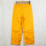 [Kid's Size 130 Orange] Montbell Crepper Nylon Rain Suit and Rain Shell Set (z00053208)