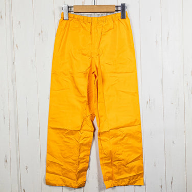 [Kid's Size 130 Orange] Montbell Crepper Nylon Rain Suit and Rain Shell Set (z00053208)