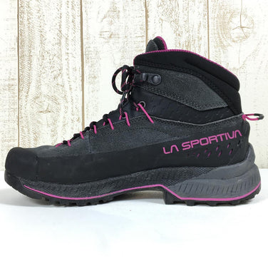 【Women's 24.3cm ブラック系】 La Sportiva ( ラ・スポルティバ ) トラバース X4 エヴォ ミッド ゴアテックス ウーマン Tx4 Evo Mid Gtx Woman アプローチシューズ トレッキングシューズ 37G Women's 900411 C - 【公式】2ndGEAR（セカンドギア）Webショップ【登山用品・アウトドア用品専門 買取販売店】
